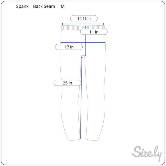 Spanx Backseam Skinny Pants Size Medium‎ - Picture 7 of 7
